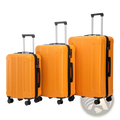 3 Piece Abs Spinner Luggage Set with Tsa Lock