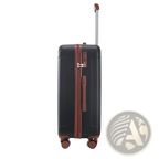 3 Piece Abs Spinner Luggage Set with Tsa Lock