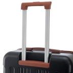 3 Piece Abs Spinner Luggage Set with Tsa Lock