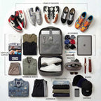 Red Leather Luxury Carry-On Patented Backpack (Only 300 Made)