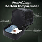Emerald Green Leather Carry-On Patented Backpack (Only 300 Made)