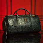 Monogram Leather Signature Bag Set (Signature and Duffle)
