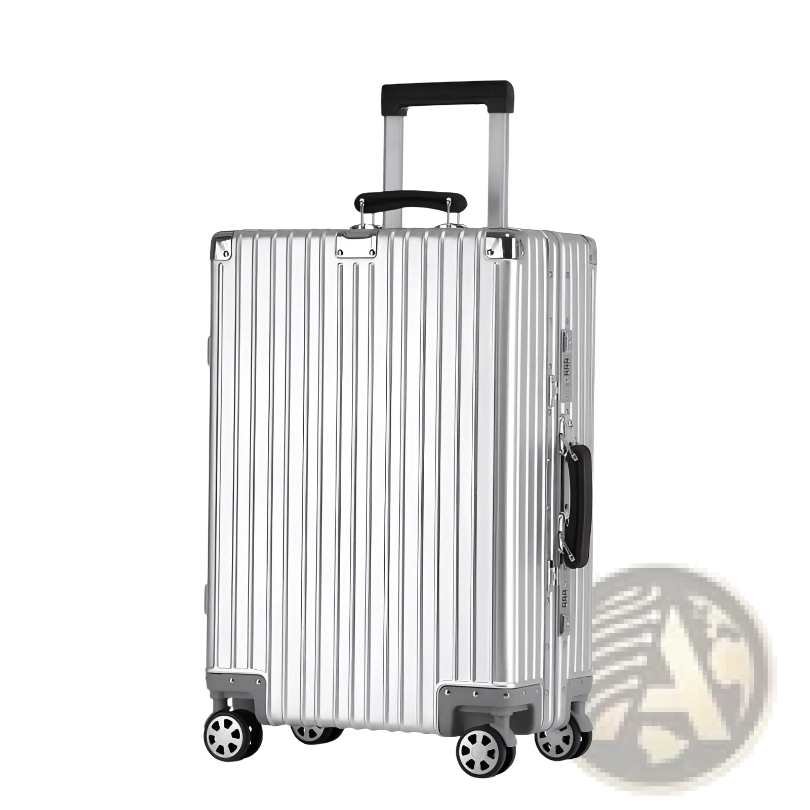 Aluminum Magnesium Luggage Hardshell Spinner Suitcase