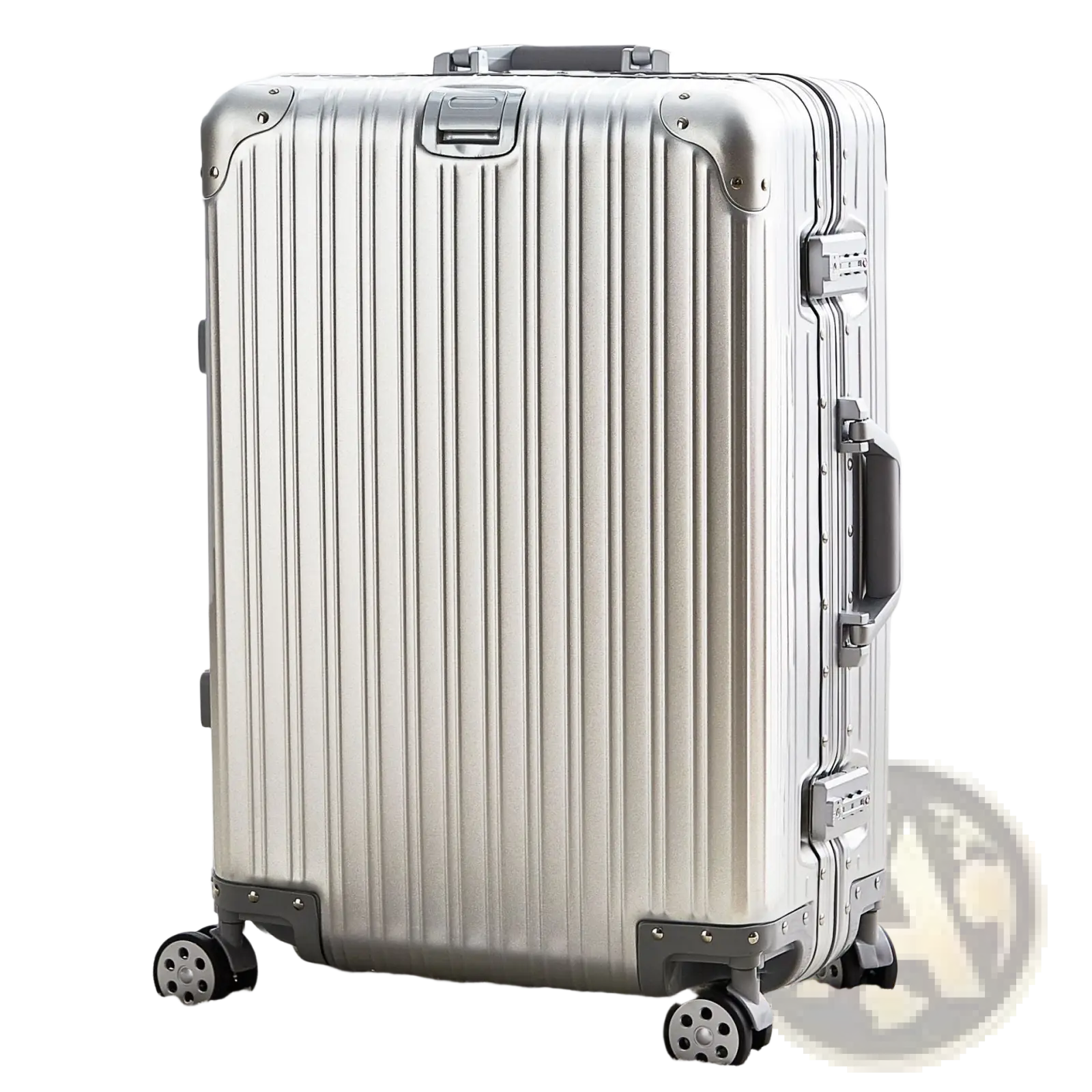 Aluminum Magnesium Luggage Hardshell Spinner Suitcase