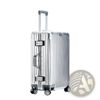 Aluminum Magnesium Luggage Hardshell Spinner Suitcase