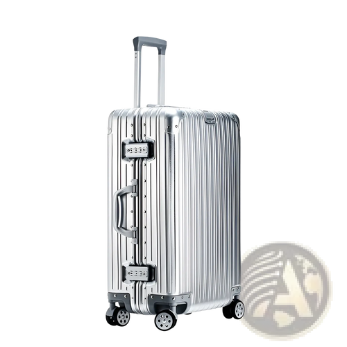Aluminum Magnesium Luggage Hardshell Spinner Suitcase