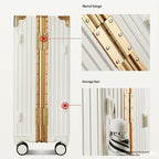 Suitcase Large Capacity Aluminium Frame Luggage