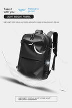 Men's Vacuum Compression 60l Expandable Travel Backpack