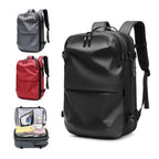 Men's Vacuum Compression 60l Expandable Travel Backpack
